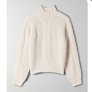 Sunday Best Aritzia MELLY SWEATER Whitecap Gray Size XXS